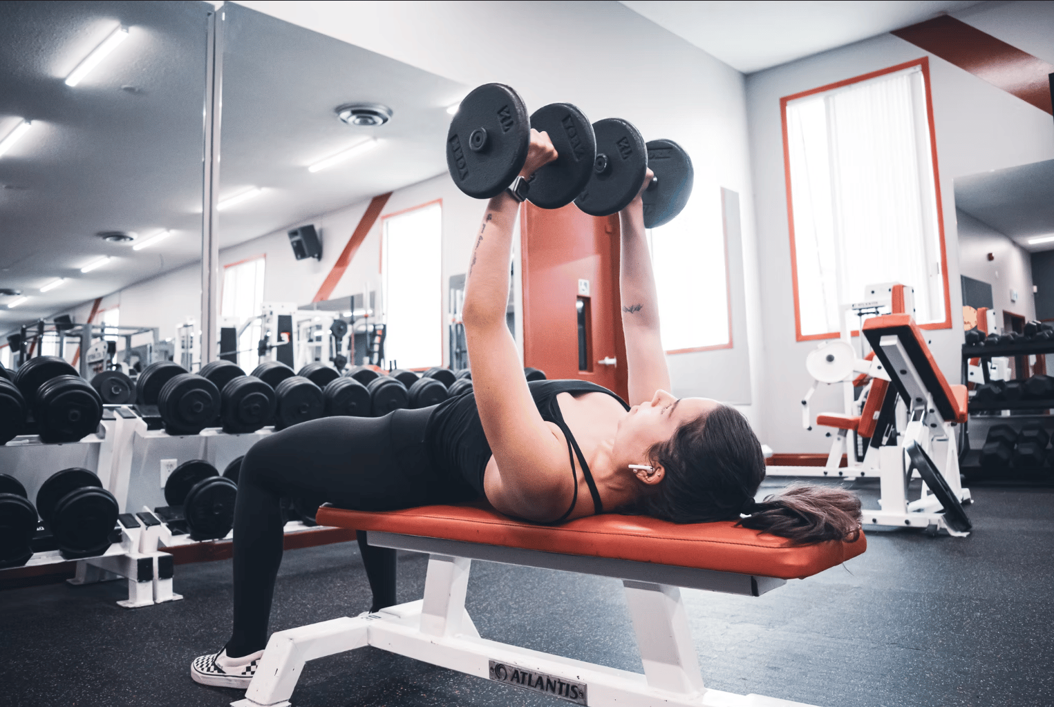 Member training at Total Fitness