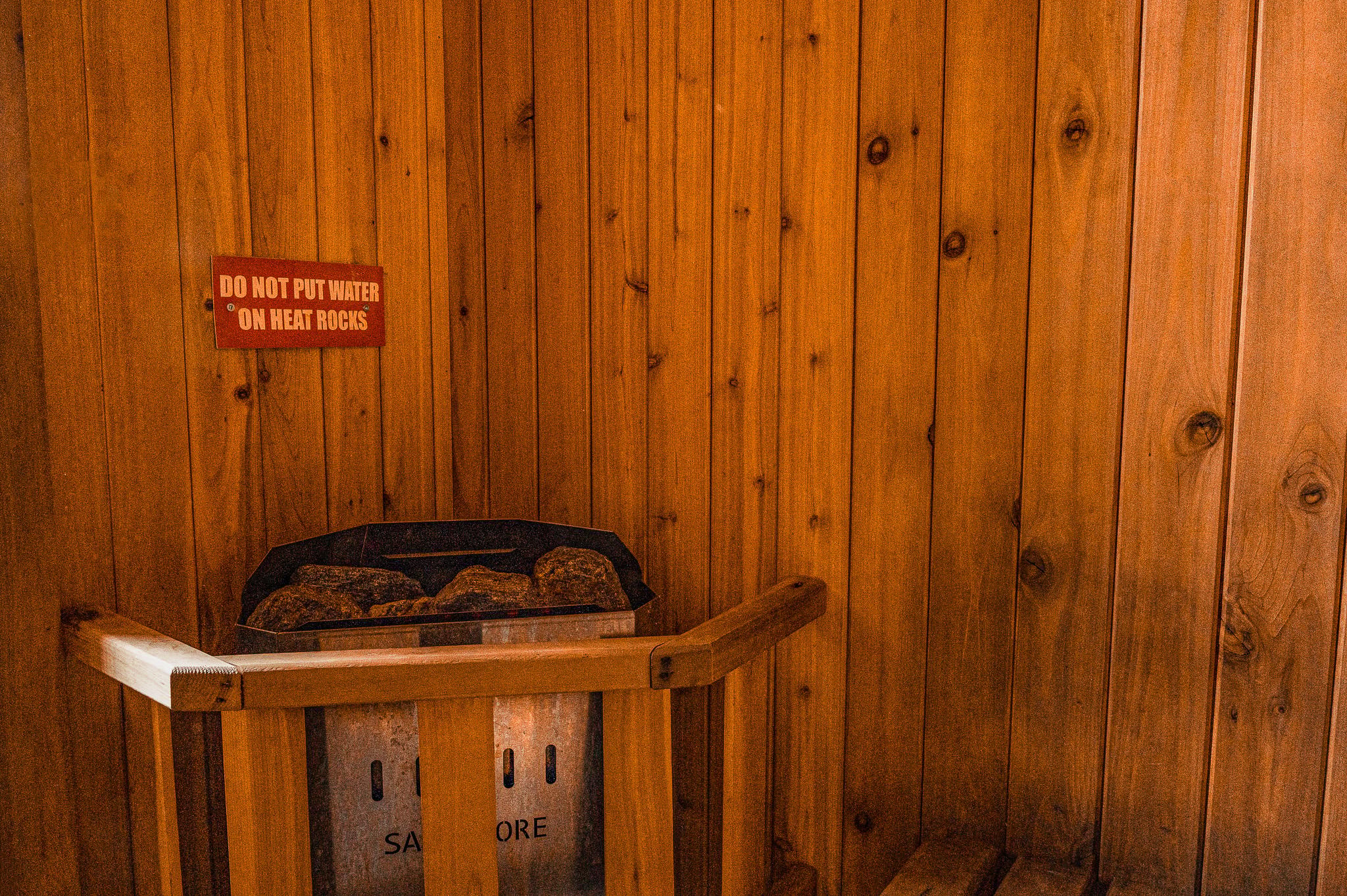 Sauna at Embrun Total Fitness
